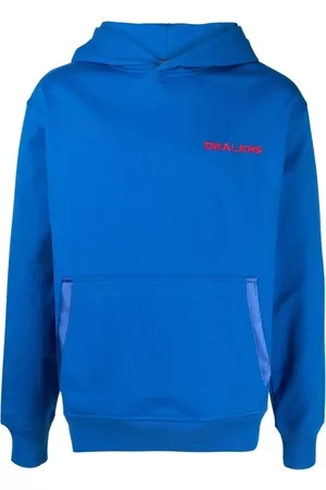 JUST DON Sweatshirts & Hoodies, Heren, Blauw, S, Katoen, Hoodies