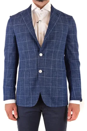 BARBA Pakken, Heren, Blauw, L, Blazer
