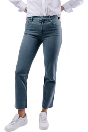 J Brand Dames Straight - Straight Jeans - Grijs - Dames