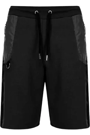 Les Hommes Korte broeken, Heren, Zwart, S, Katoen, Korte Broek