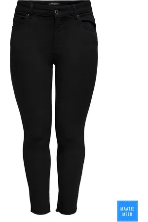 ONLY Jeans, Dames, Zwart, 7XL L32, Skinny jeans