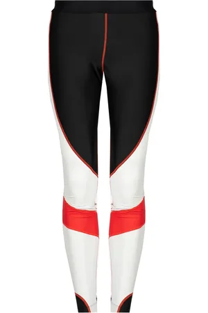 Trussardi Broeken, Dames, Zwart, M, Leer, Leggings