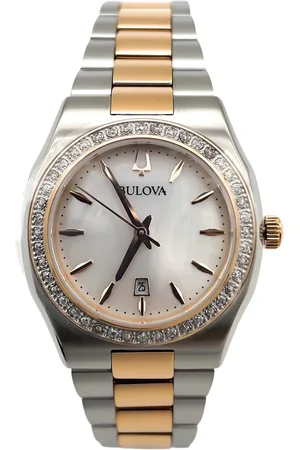 BULOVA Accessoires, Dames, Grijs, ONE Size, Surveyor Lady Watch