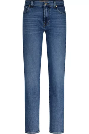 7 for all Mankind Dames Skinny - Skinny Jeans - Blauw - Dames