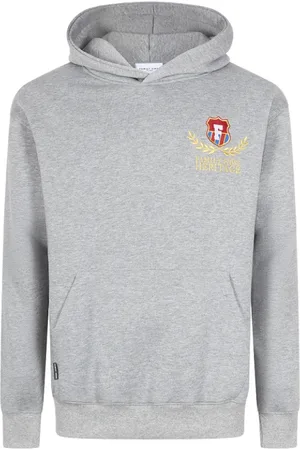 Family First Sweatshirts & Hoodies, Heren, Blauw, L, Milano Heritage Hoodie Senior Gray