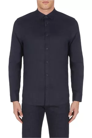Armani Exchange Overhemden, Heren, Blauw, 2Xl, Shirt