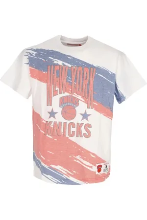 Mitchell & Ness Tops, Heren, Wit, M, T-shirts