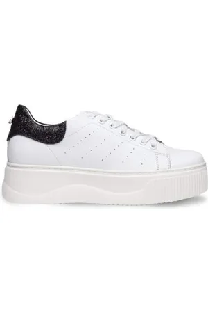 Cult Schoenen, Dames, Wit, 39 EU, sneakers 3162