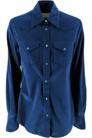Xacus Blouses & Shirts, Dames, Blauw, S, Shirts