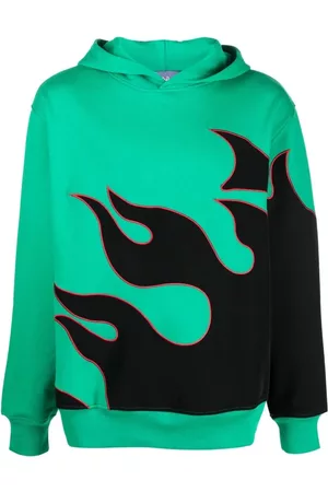 JUST DON Sweatshirts & Hoodies, Heren, Groen, M, Katoen, Hoodies