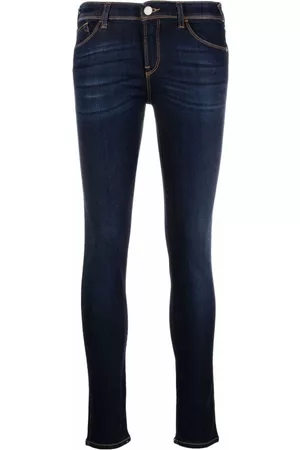 Emporio Armani Dames Skinny - Skinny Jeans - Blauw - Dames