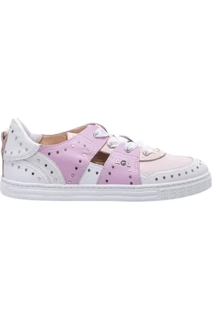 AGL ATTILIO GIUSTI LEOMBRUNI Schoenen, Dames, Wit, 37 EU, Nylon, Nappa and nylon leather sneakers with panels