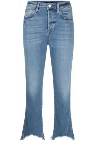 3x1 Jeans, Dames, Blauw, W24, Katoen, Jeans