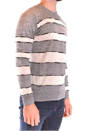 Paolo Pecora Sweatshirts & Hoodies, Heren, Grijs, L, Truien