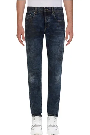 Les Hommes Jeans, Heren, Blauw, W34, Denim, Jeans