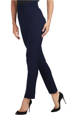 Frank Lyman Broeken, Dames, Blauw, S, Polyester, Taps toelopende broek