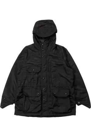 ENGINEERED GARMENTS Jassen, Heren, Zwart, S, Nylon, Veldparka -vlucht