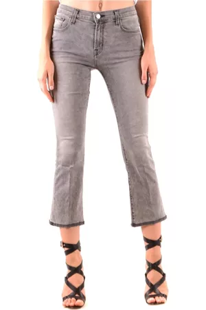 J Brand Cropped Jeans - Grijs - Dames