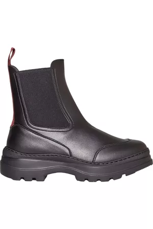 Doucal's Dames Enkellaarzen - Chelseaboots - Zwart - Dames