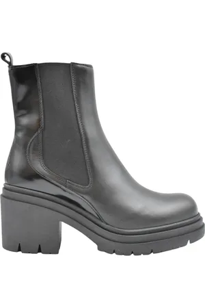 Janet&Janet Schoenen, Dames, Zwart, 39 EU, Vrouwen Schoenen doorzocht zwart aw 22
