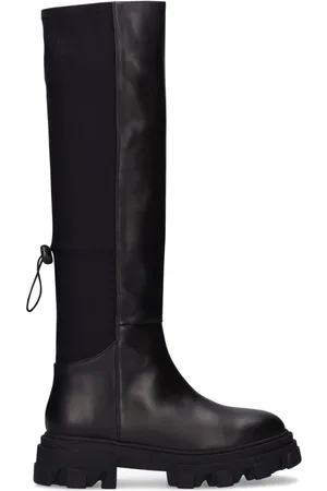 Gia Borghini Schoenen, Dames, Zwart, 36 EU, Leer, Schoenen