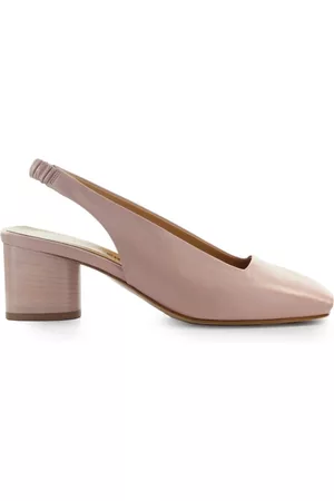 HALMANERA Schoenen, Dames, Roze, 39 EU, Leer, Schoenen open teenpomp