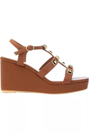 Apepazza Sleehakken - Bruin - Dames