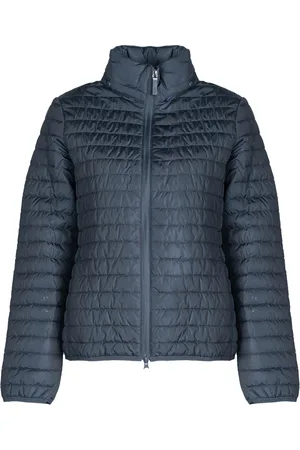 Invicta Jassen, Dames, Blauw, S, Leer, Licht jasje aan