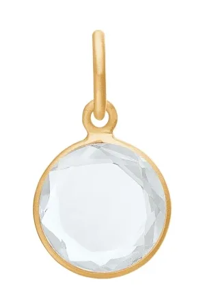Frk Lisberg Accessoires, Heren, Geel, ONE Size, Cat hanger Clear Quartz