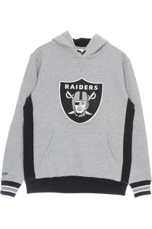 Mitchell & Ness Sweatshirts & Hoodies, Heren, Grijs, XL, Hoodie NFL Pinnacle zwaargewicht fleece hoodie Oakrai