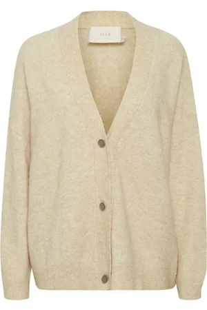 Karen by Simonsen Dames Cardigans - Vesten - Beige - Dames