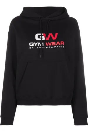 Balenciaga Sweatshirts & Hoodies, Dames, Zwart, L, Bovenkant