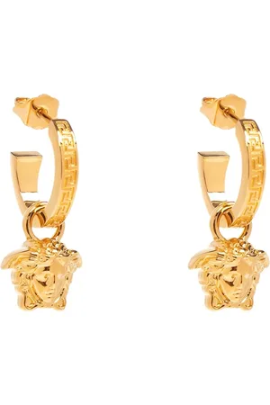 VERSACE Accessoires, unisex, Geel, ONE Size, Oorbellen
