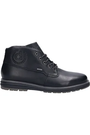 Bugatti Schoenen, Heren, Zwart, 41 EU, Leer, Enkel laarzen