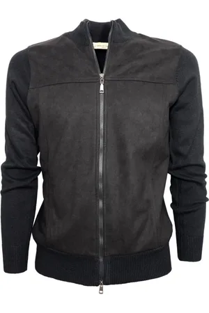 CASHMERE COMPANY Jassen, Heren, Zwart, XL, Wol, Jassen