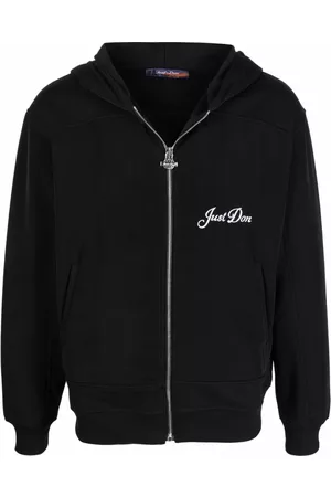 JUST DON Sweatshirts & Hoodies, Heren, Zwart, M, Katoen, Gewoon sweaters zwart