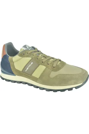 Ambitious Schoenen, Heren, Bruin, 40 EU, Taupe Combi Sport. Loper sneakers