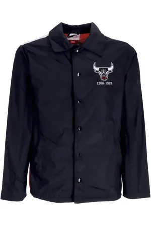 Mitchell & Ness Jassen, Heren, Zwart, XL, Lichte jassen