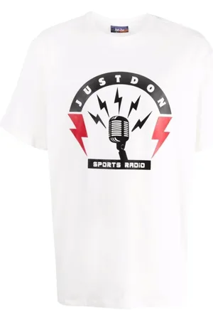 JUST DON Tops, Heren, Wit, M, Katoen, Don gewoon t-shirts en polos wit