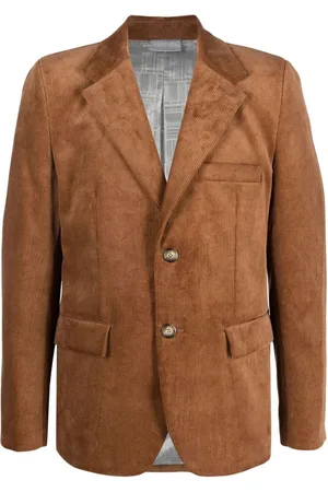 VTMNTS Pakken, Heren, Bruin, L, Katoen, Formele blazers