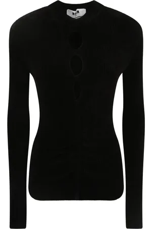 Msgm Truien, Dames, Zwart, S, Blouse