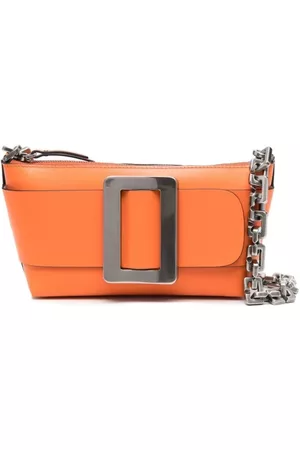BOYY Tassen, Dames, Oranje, ONE Size, Leer, Schoudertas