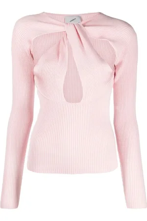 COPERNI Blouses & Shirts, Dames, Roze, M, Top met lange mouwen