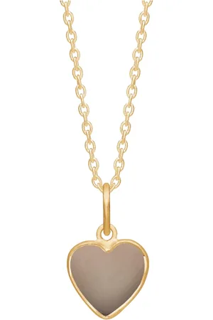 Frk Lisberg Accessoires, Dames, Grijs, S, Aya ketting rokerig