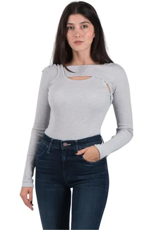 Citizens of Humanity Tops, Dames, Grijs, S, Mouwloze tops