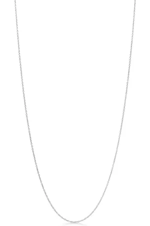 Frk Lisberg Accessoires, Dames, Grijs, S, Ketting zilver
