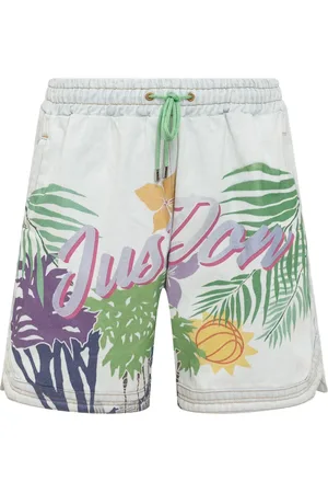 JUST DON Korte broeken, Heren, Wit, L, Korte broek