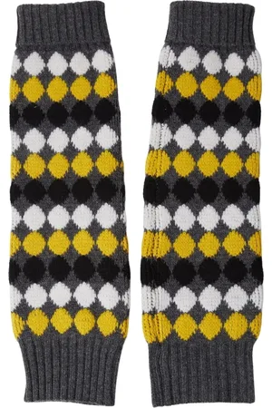 Plan C Accessoires, Dames, Grijs, ONE Size, Wol, Handschoenen