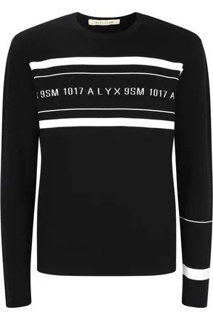 1017 ALYX 9SM Sweatshirts & Hoodies, Heren, Zwart, M, bedrukt sweatshirt
