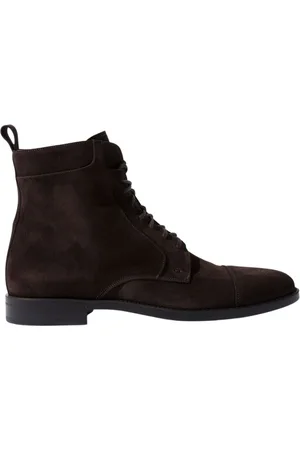 Scarosso Schoenen, Heren, Bruin, 44 EU, Suède, Dante Suède Laarzen